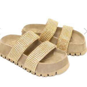 Naked Wolfe Valencia Gold Diamond Nylon